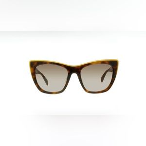 Rag & Bone Havana Orange Cateye Sunglasses